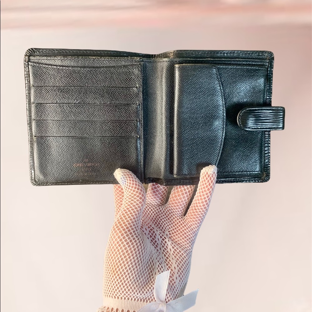 Louis Vuitton Black EPI Wallet